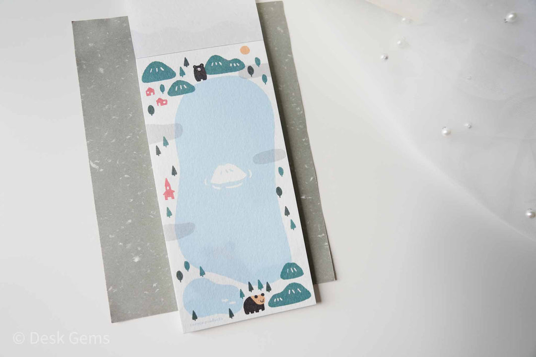 Cozyca X Masao Takahata Letter Pad - Bear