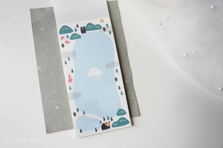 Cozyca X Masao Takahata Letter Pad - Bear