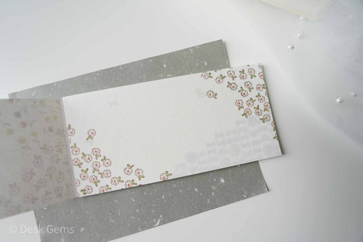 Cozyca x Admi Letter Pad - Hanauta (Flower Dance)