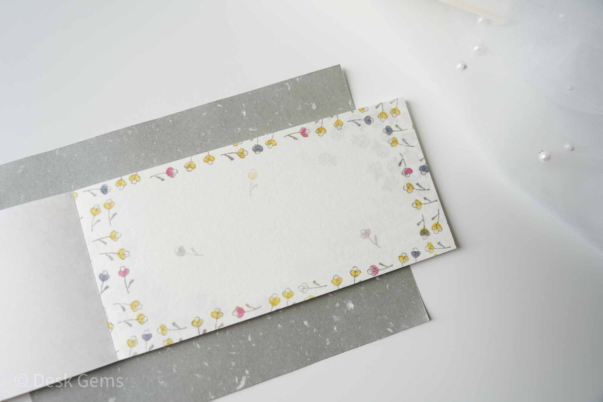 Cozyca x Admi Letter Pad - Hanauta (Flower Dance)