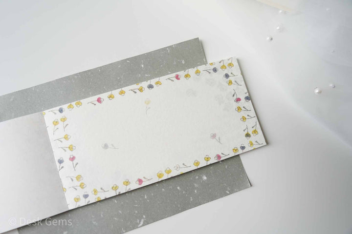 Cozyca x Admi Letter Pad - Hanauta (Flower Dance)