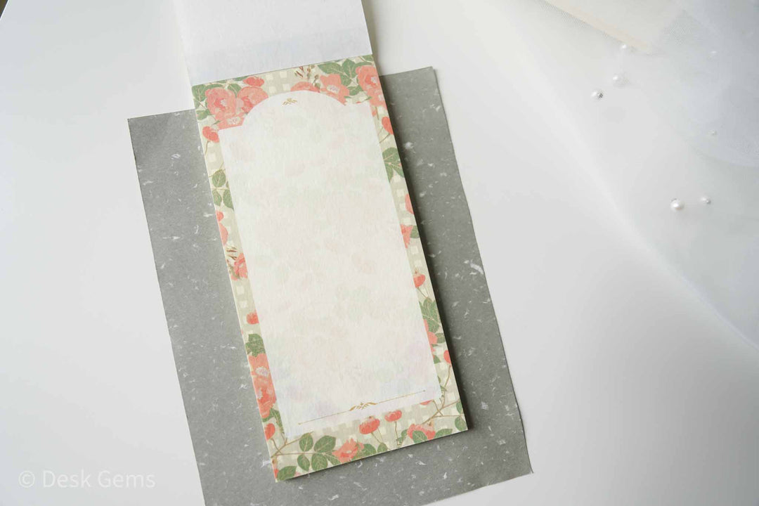 Cozyca x Emily Burningham Letter Pad - Primulas
