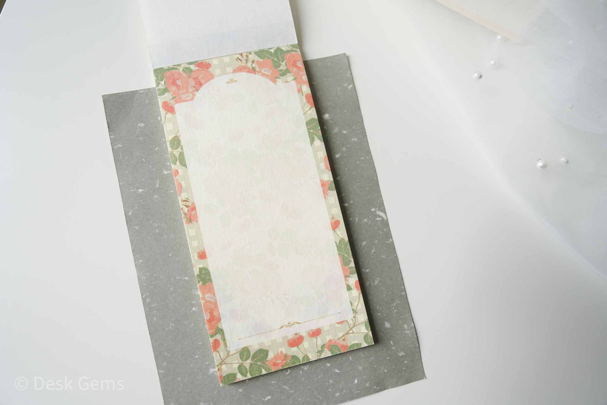Cozyca x Emily Burningham Letter Pad - Primulas