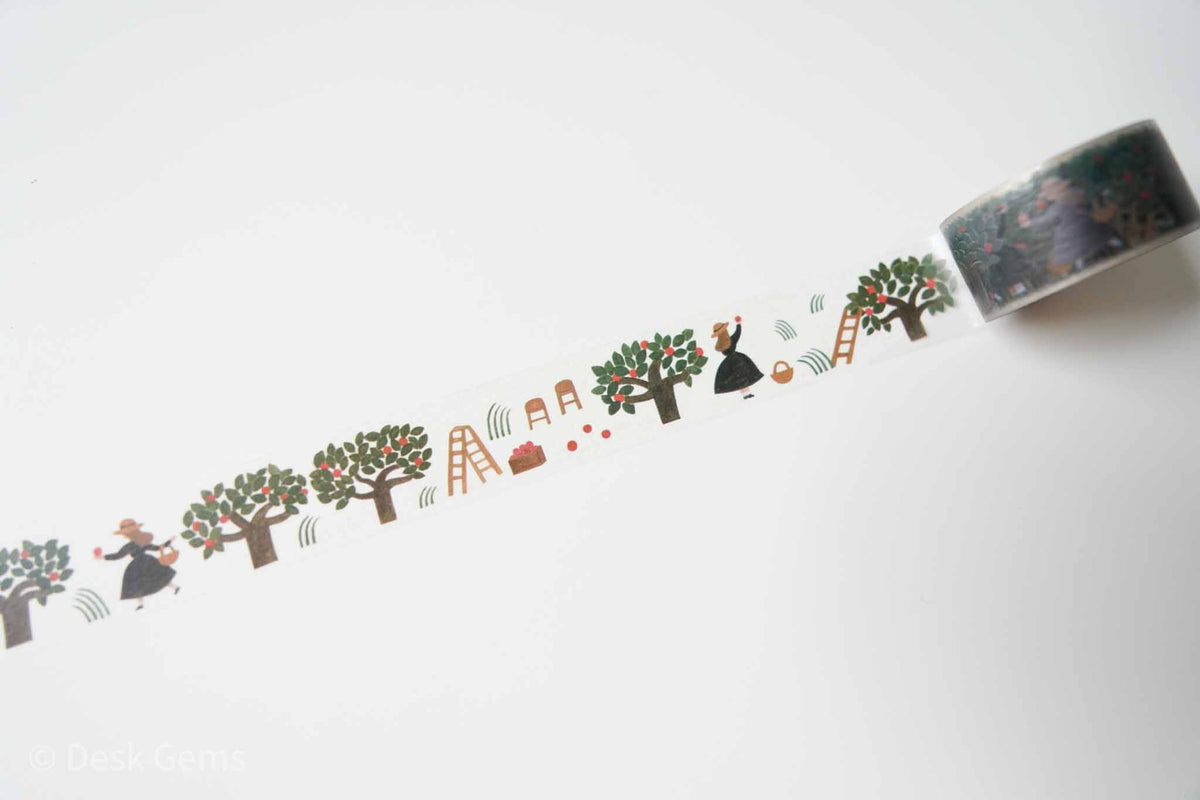 Cozyca x NeckTie Clear Tape - Apple Orchard