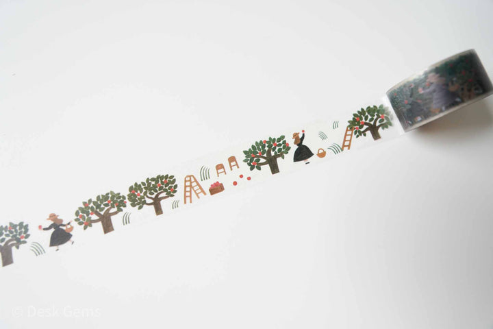 Cozyca x NeckTie Clear Tape - Apple Orchard