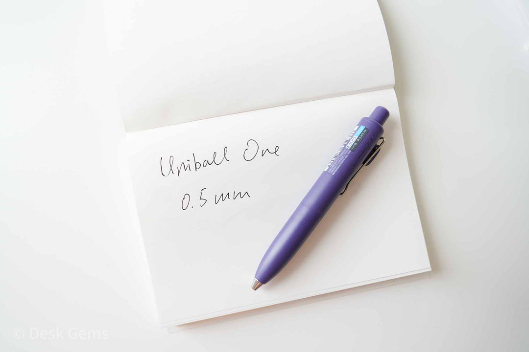 Uni-ball One P Gel Pen - 0.5mm - Grape