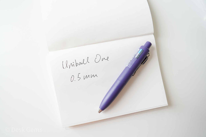 Uni-ball One P Gel Pen - 0.5mm - Grape