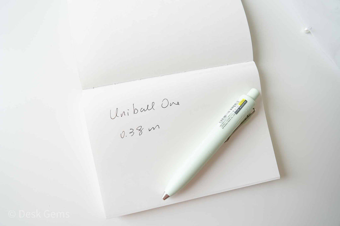 Uni-ball One P Gel Pen - 0.38mm - Fresh Mint