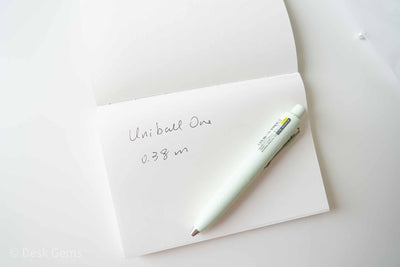 Uni-ball One P Gel Pen - 0.38mm - Fresh Mint