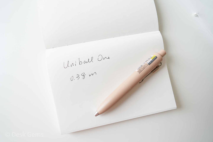 Uni-ball One P Gel Pen - 0.38mm - Coffee