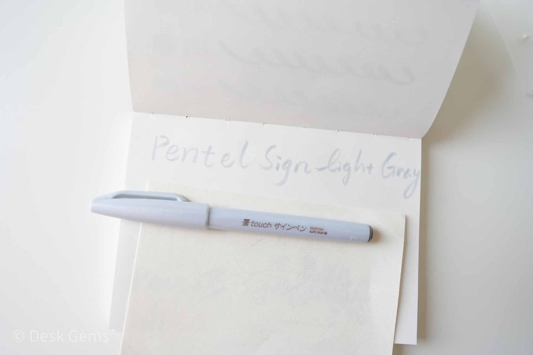Pentel Fude Touch Sign Brush Pen - Monochrome