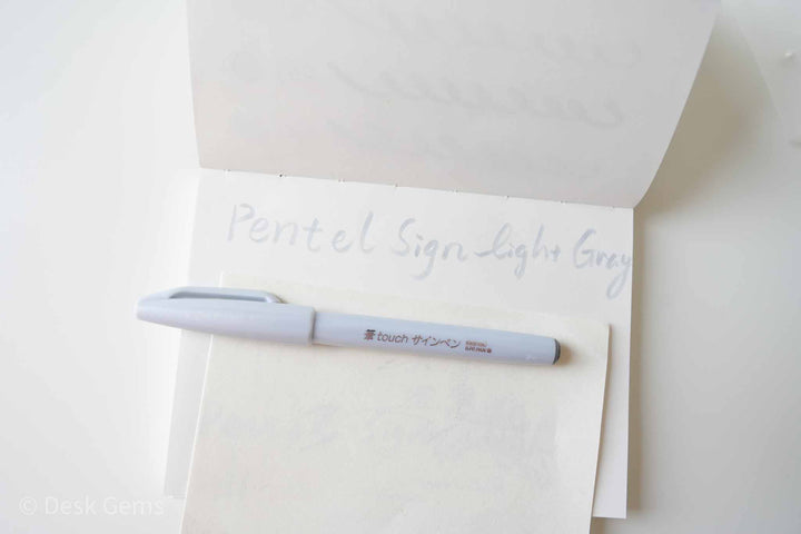 Pentel Fude Touch Sign Brush Pen - Monochrome