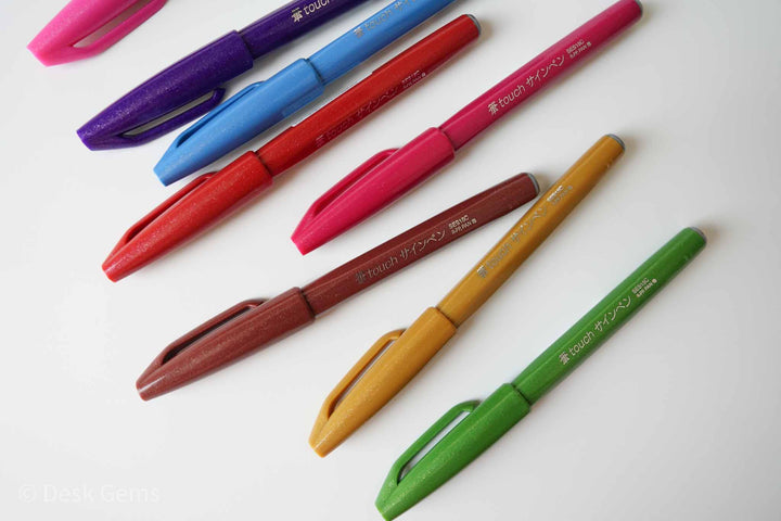 Pentel Fude Touch Sign Brush Pen - Colors