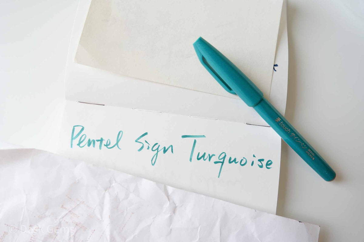 Pentel Fude Touch Sign Brush Pen - Colors