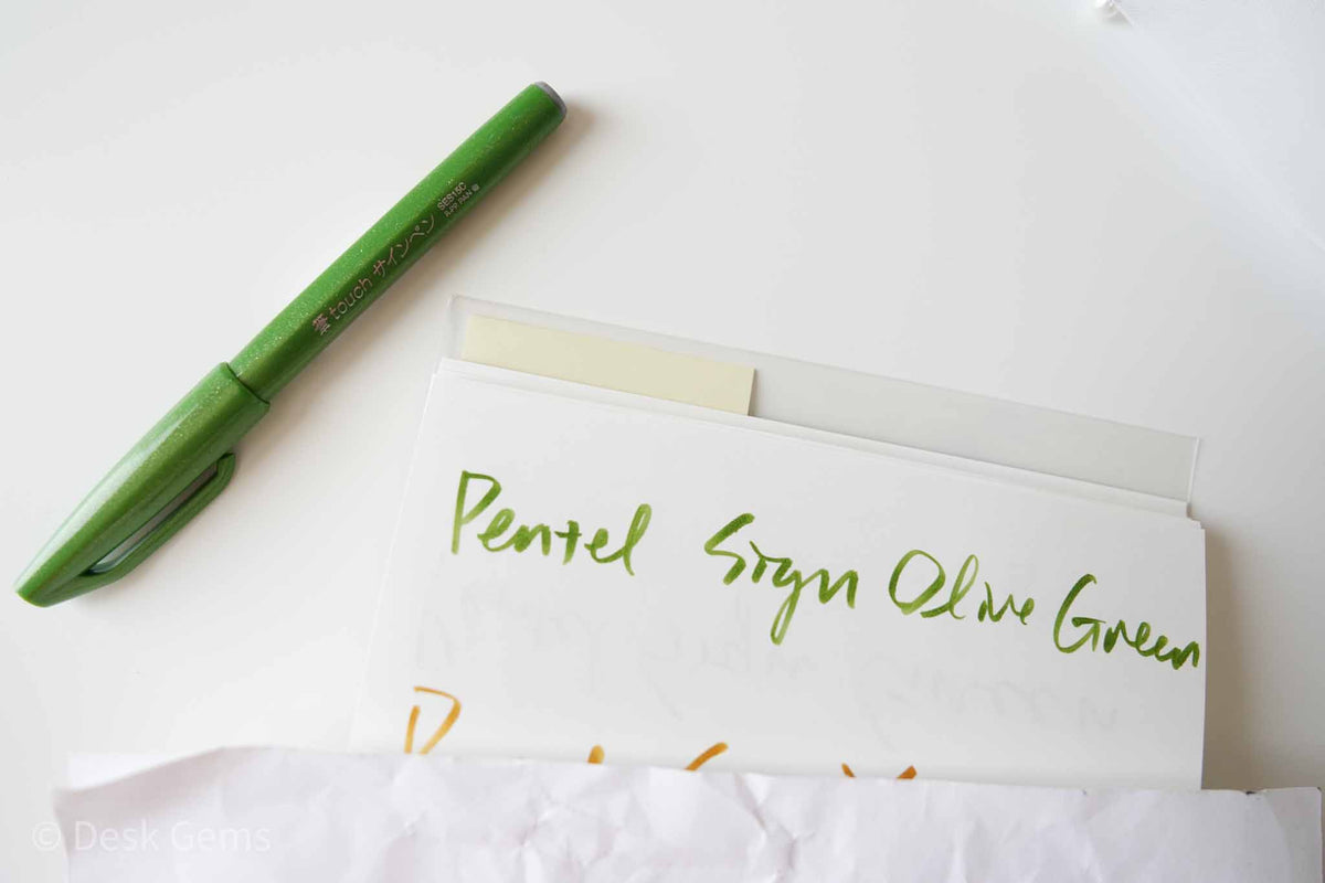 Pentel Fude Touch Sign Brush Pen - Colors