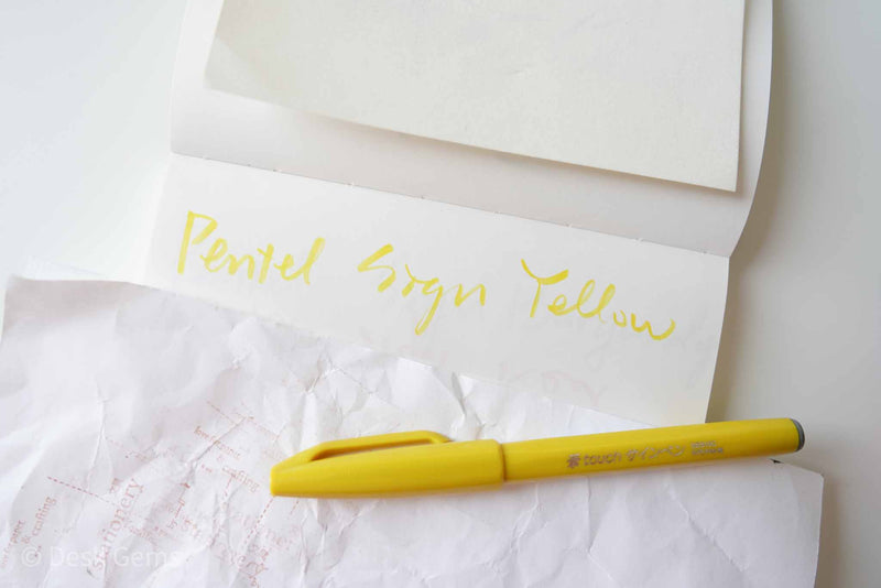 Pentel Fude Touch Sign Brush Pen - Colors
