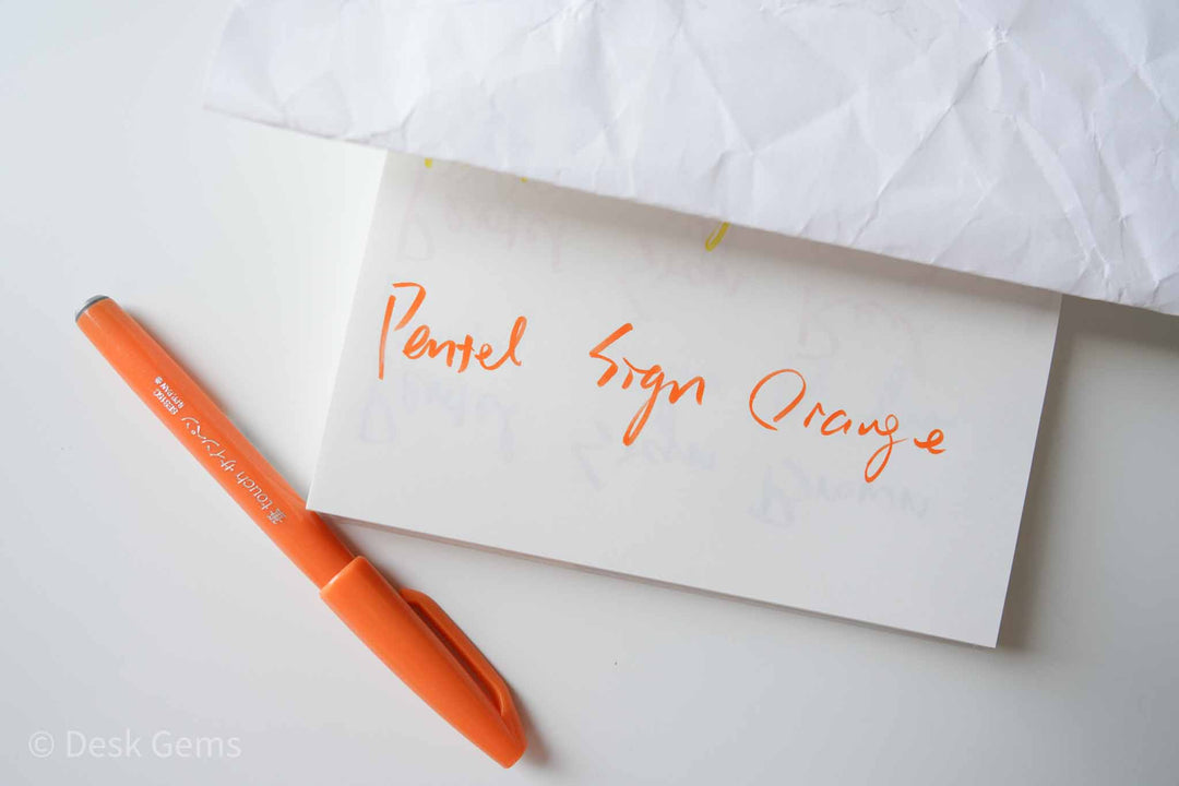 Pentel Fude Touch Sign Brush Pen - Colors
