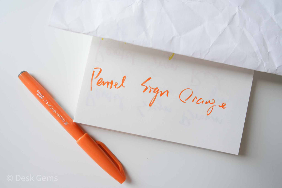 Pentel Fude Touch Sign Brush Pen - Colors