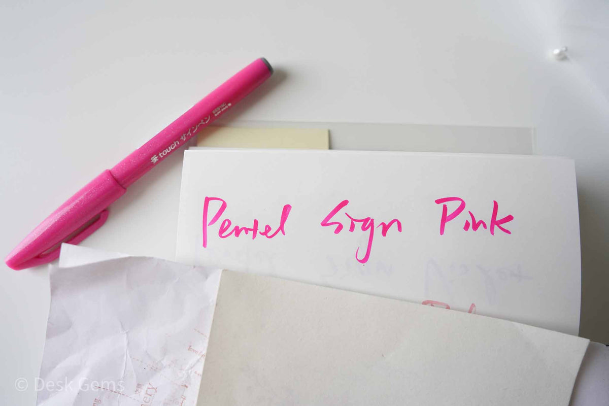Pentel Fude Touch Sign Brush Pen - Colors