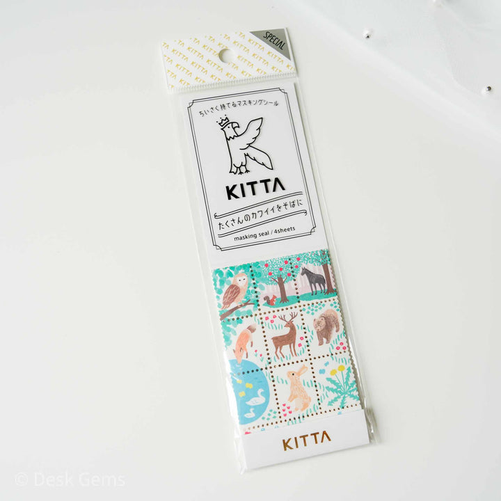 KITTA Special Stamp-Shaped Stickers (New Spring 2023)