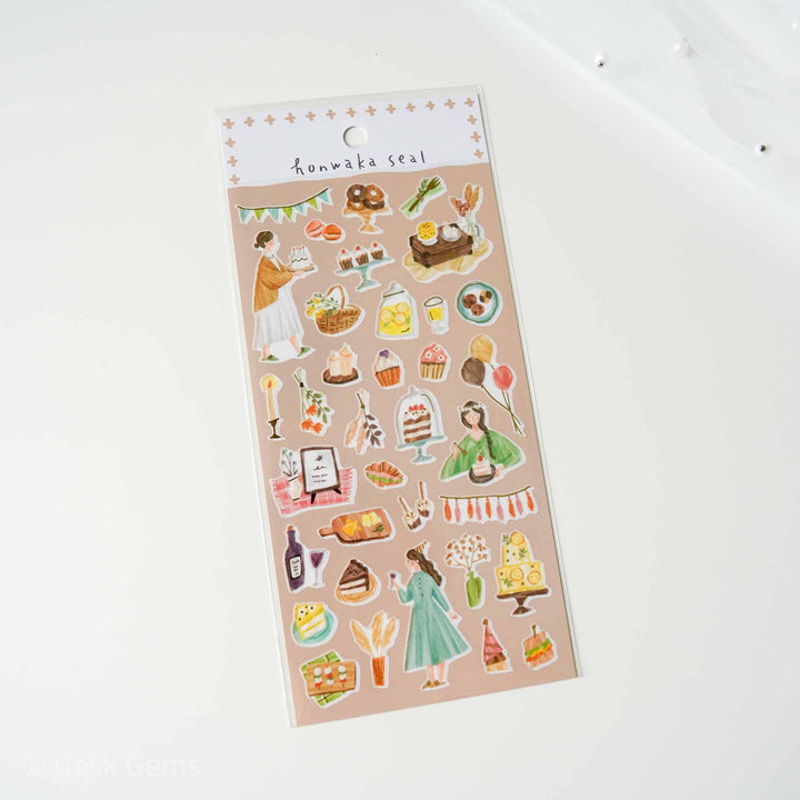 Mind Wave Honwaka Seal Stickers - Party