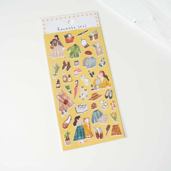 Mind Wave Honwaka Seal Stickers - Heading Out