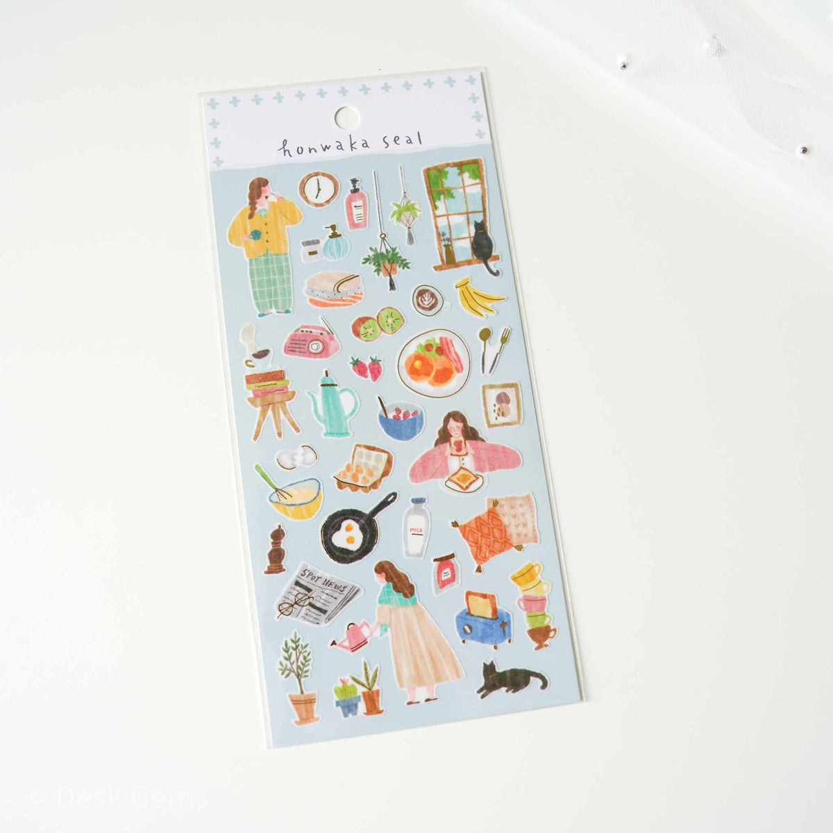 Mind Wave Honwaka Seal Stickers - Waking up Early
