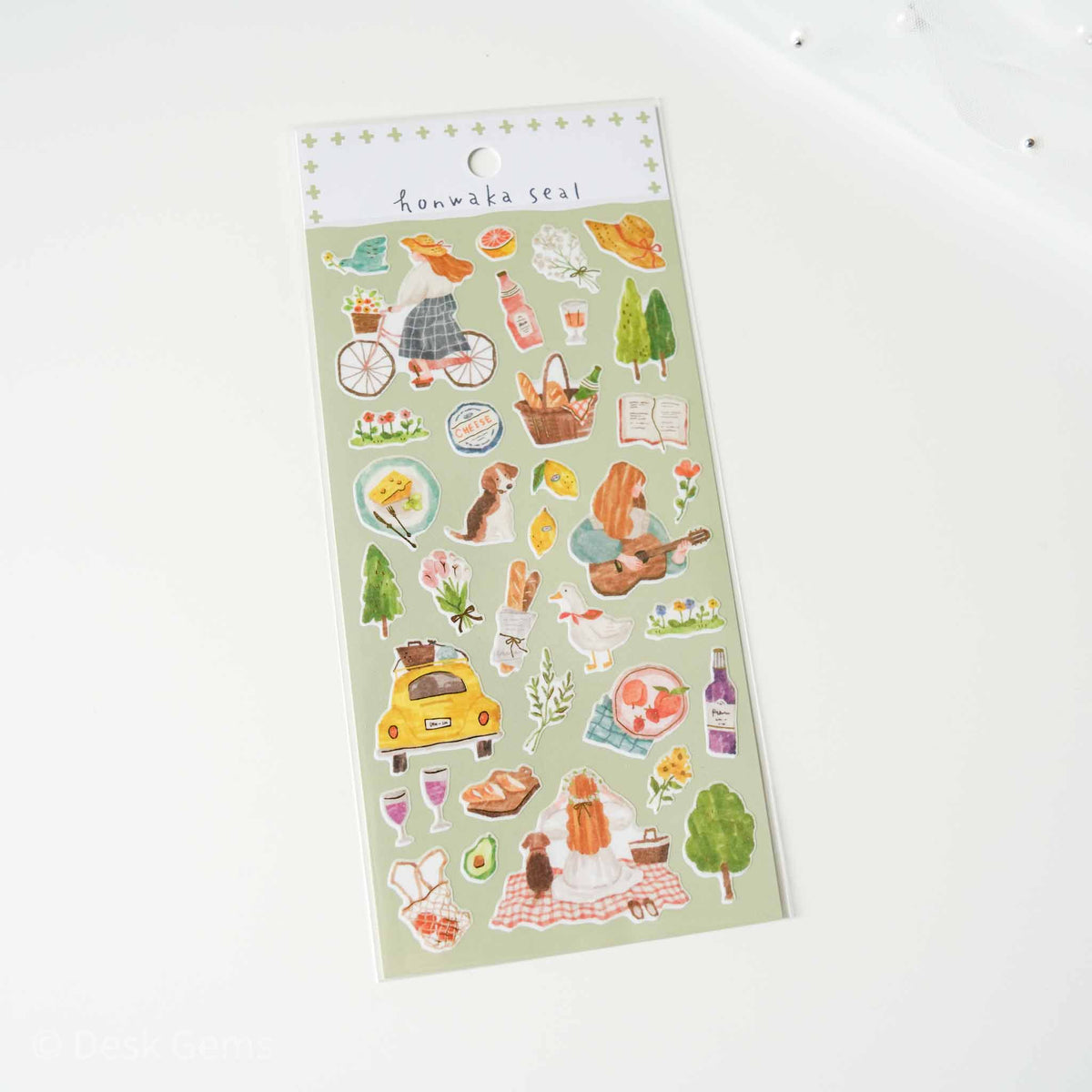 Mind Wave Honwaka Seal Stickers - Strolling
