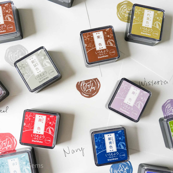 Shachihata Iromoyo Oil-Based Mini Ink Pad