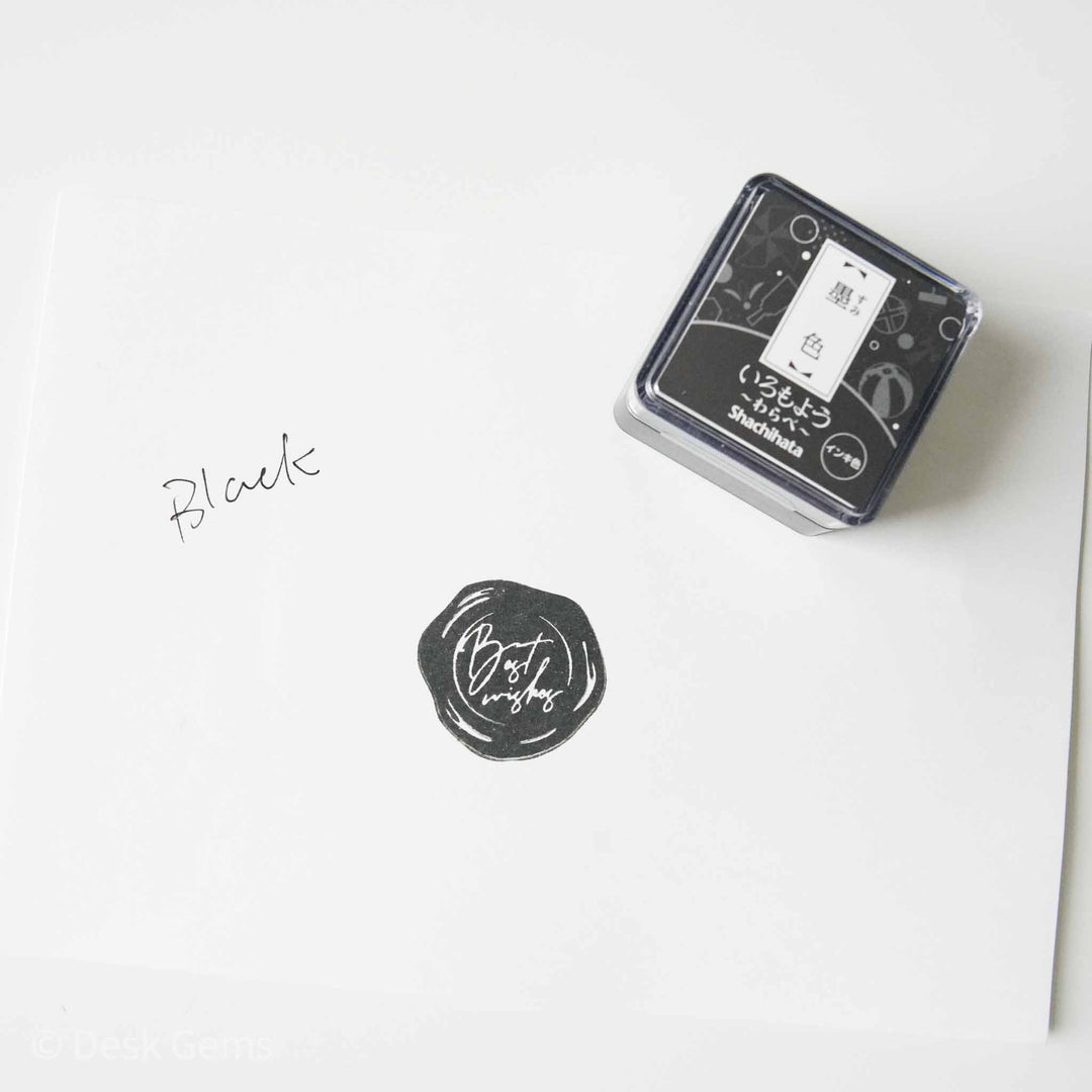 Shachihata Iromoyo Oil-Based Mini Ink Pad