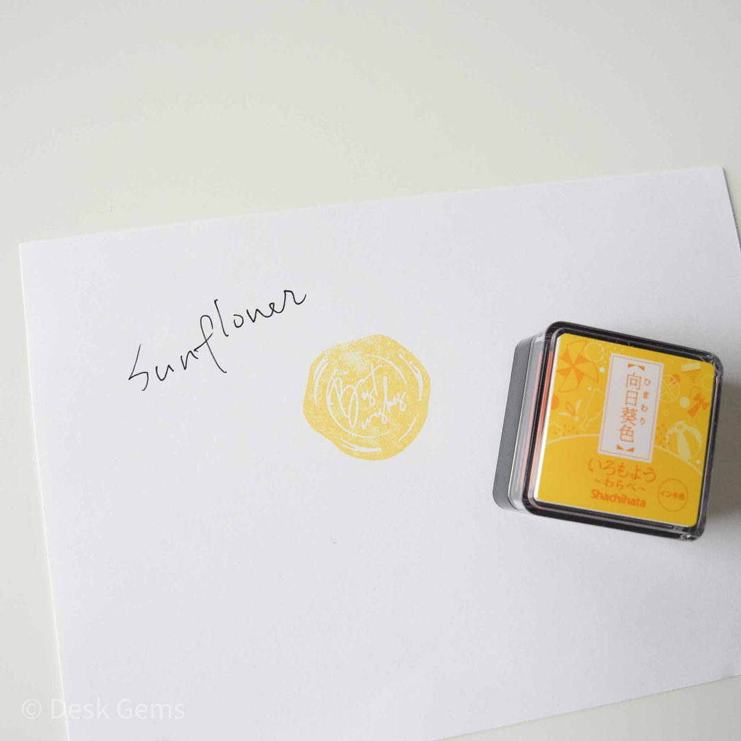 Shachihata Iromoyo Oil-Based Mini Ink Pad
