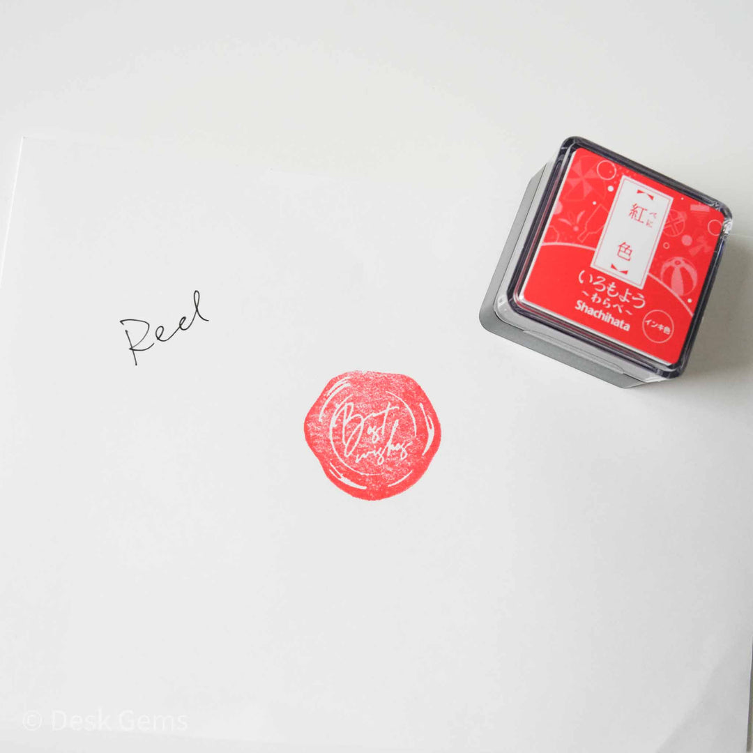 Shachihata Iromoyo Oil-Based Mini Ink Pad