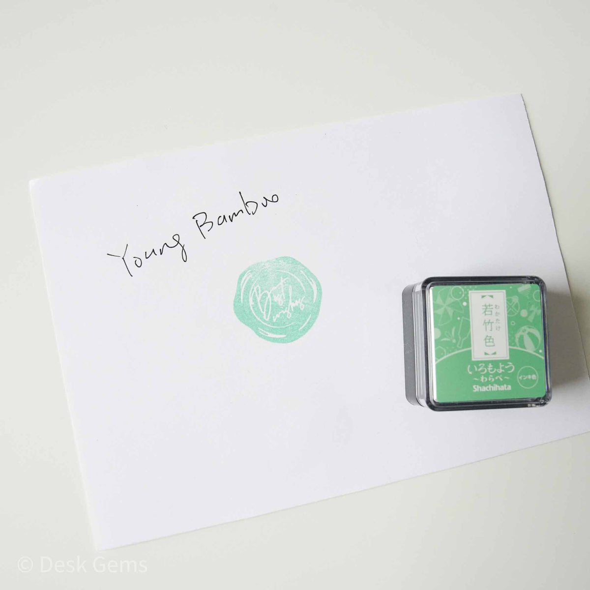 Shachihata Iromoyo Oil-Based Mini Ink Pad