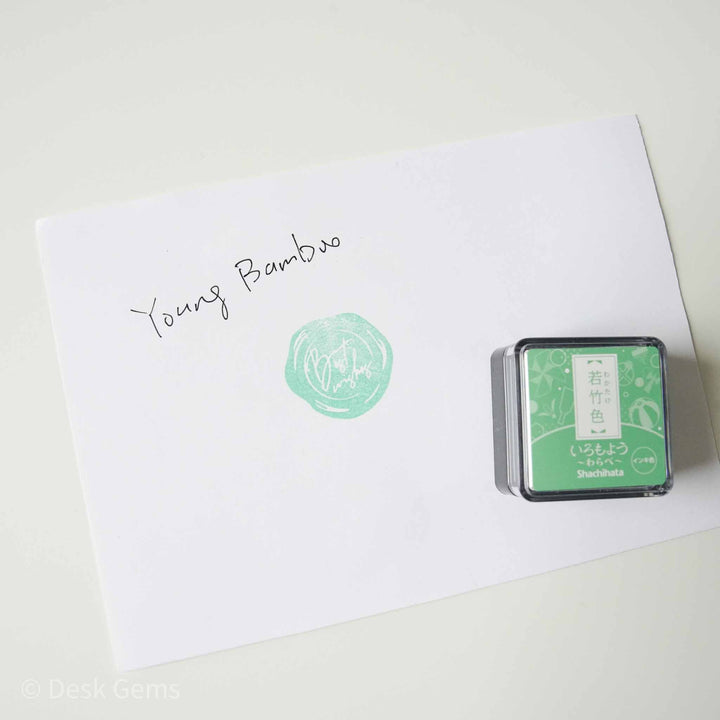 Shachihata Iromoyo Oil-Based Mini Ink Pad
