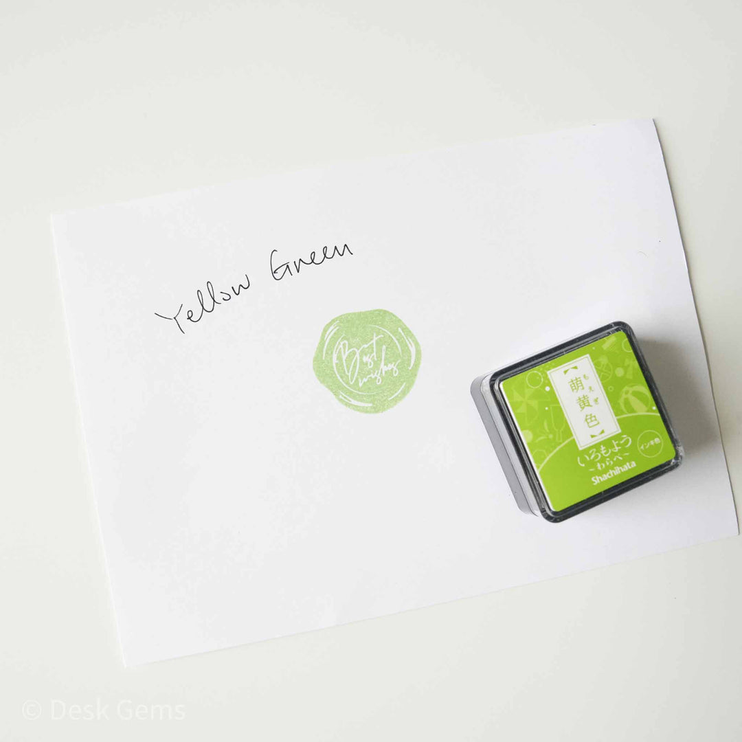 Shachihata Iromoyo Oil-Based Mini Ink Pad