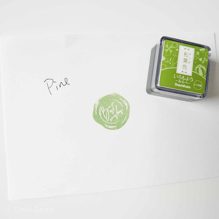Shachihata Iromoyo Oil-Based Mini Ink Pad