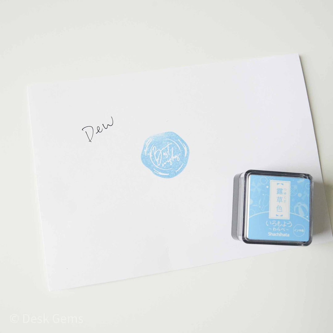 Shachihata Iromoyo Oil-Based Mini Ink Pad