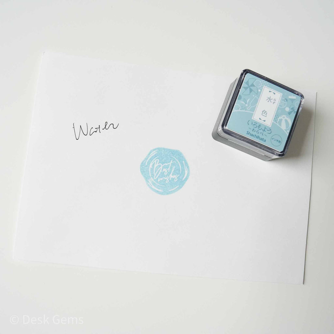 Shachihata Iromoyo Oil-Based Mini Ink Pad