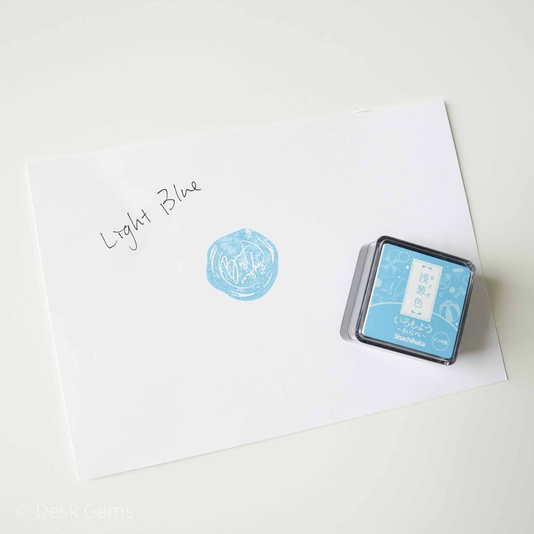 Shachihata Iromoyo Oil-Based Mini Ink Pad