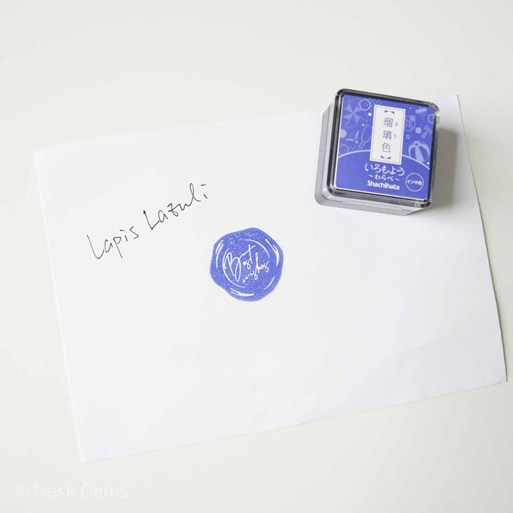 Shachihata Iromoyo Oil-Based Mini Ink Pad