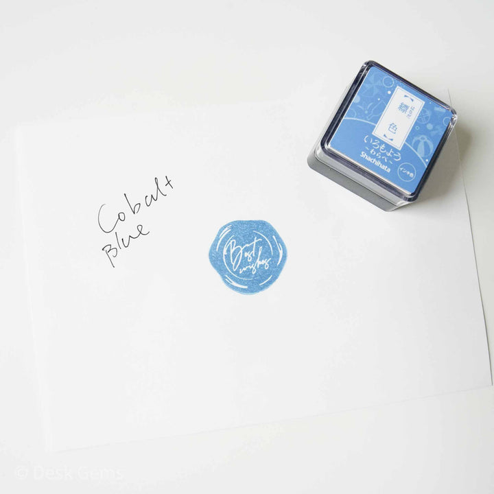 Shachihata Iromoyo Oil-Based Mini Ink Pad