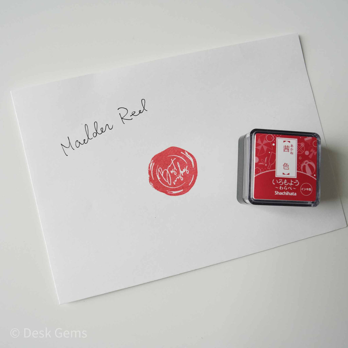 Shachihata Iromoyo Oil-Based Mini Ink Pad