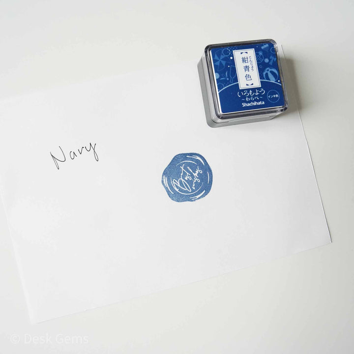Shachihata Iromoyo Oil-Based Mini Ink Pad