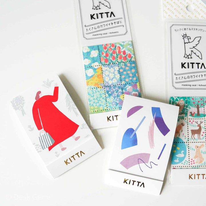 KITTA Special Stamp-Shaped Stickers (New Spring 2023)