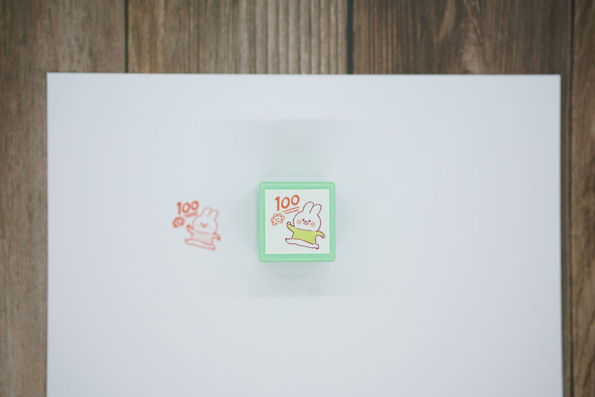 Mind Wave Bunny 100 Points Stamp