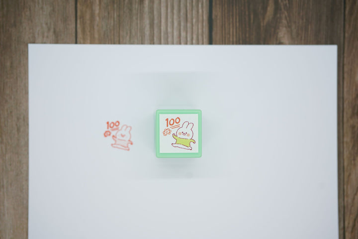 Mind Wave Bunny 100 Points Stamp
