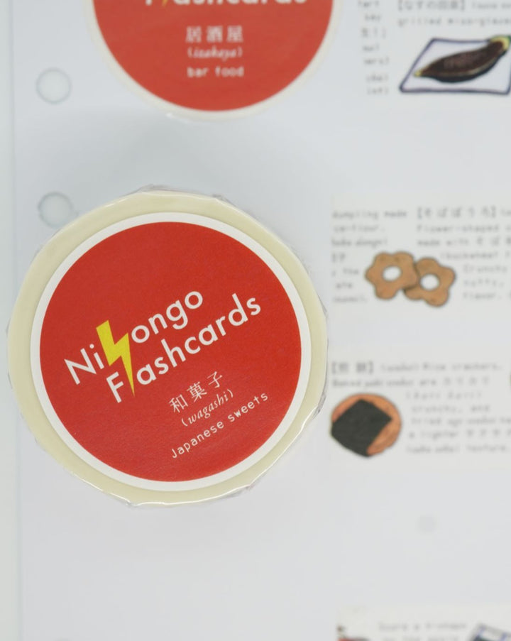 Round Top Japanese Sweets Washi Tape