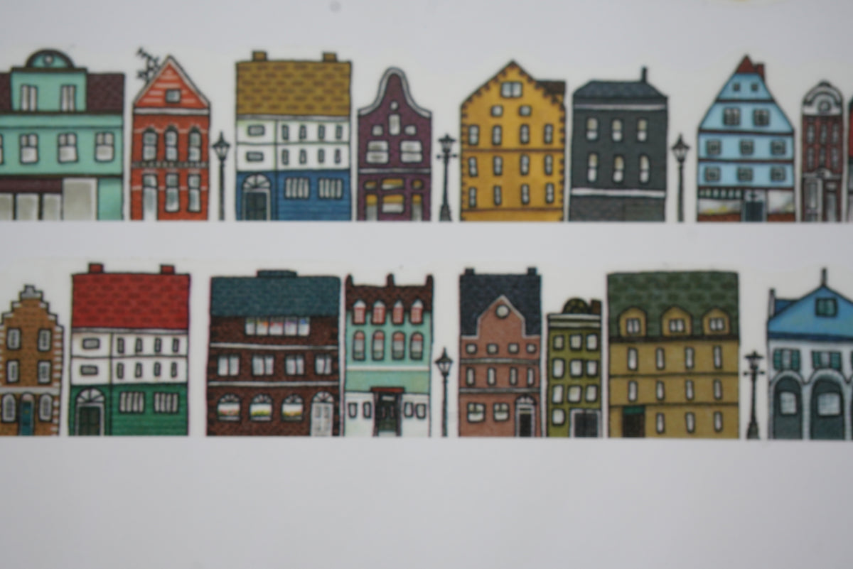 Round Top Yano Northern European Houses Washi Tape