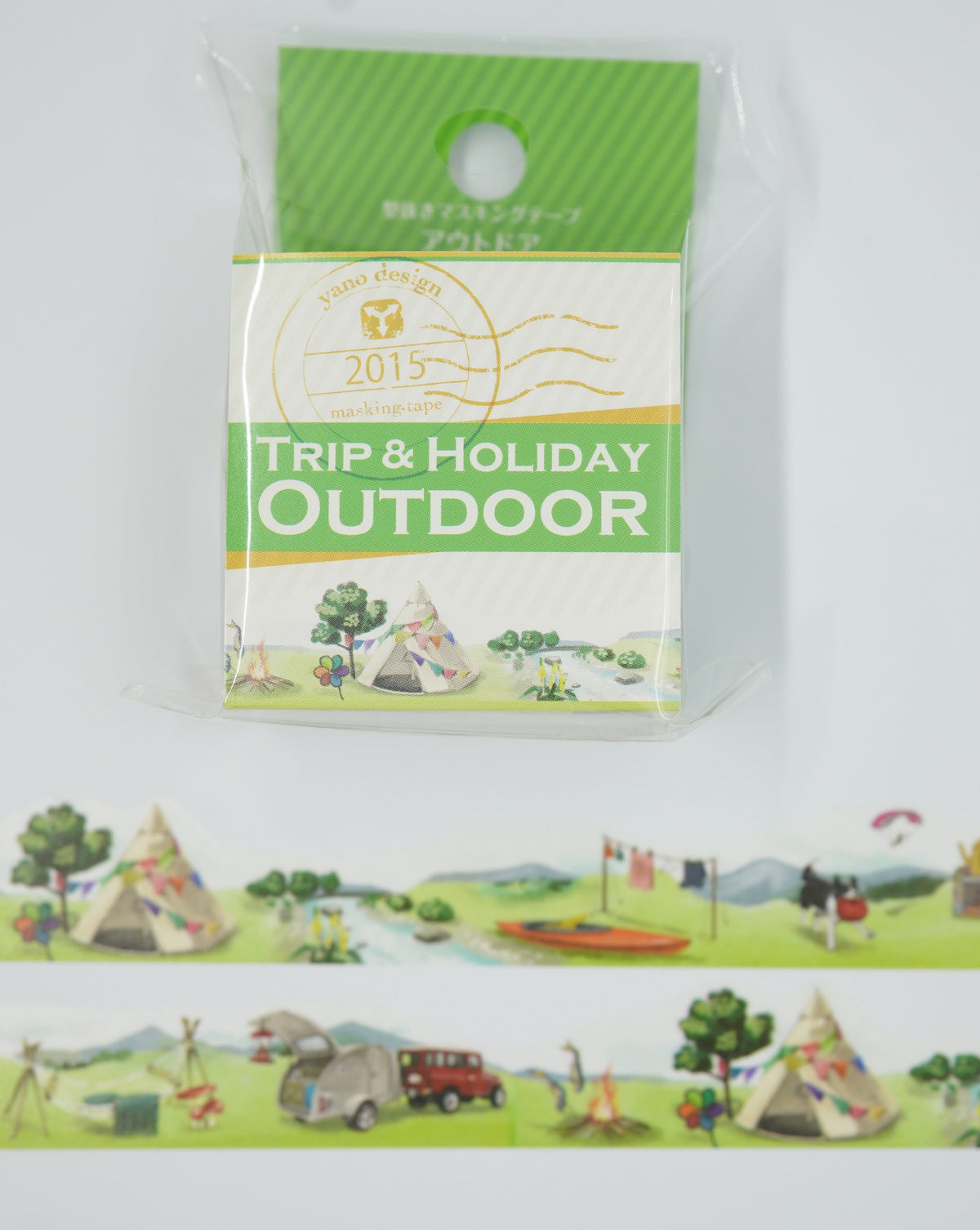 Round Top Yano Outdoor/Camping Washi Trip