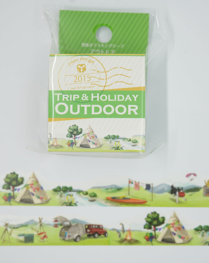 Round Top Yano Outdoor/Camping Washi Trip